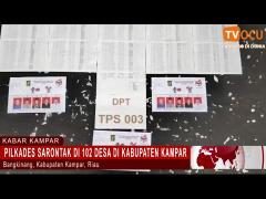 PILKADES SARONTAK DI 102 DESA DI KABUPATEN KAMPAR
